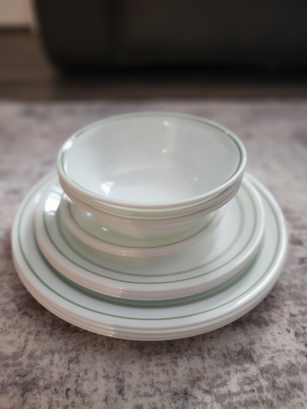 Corelle Vintage Floral Spray Dish Set